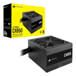 Fuente de poder Corsair Gamer CX650