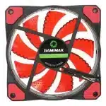Ventilador Gamemax GMX-GF12R para case de PC rojo - Imagen 3