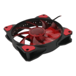 Ventilador Gamemax GMX-GF12R para case de PC rojo - Imagen 2