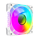 Ventilador Gamemax FN12A-C8I-RW ARGB blanco
