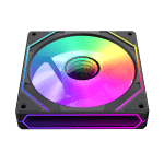 Ventilador Gamemax FN12A-S8I-R ARGB negro para case de PC - Imagen 2