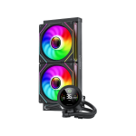 Cooler Gamemax ICEBURG 240 DIGITAL BK disipador de cobre con canales