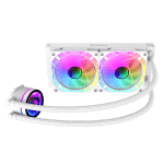 Cooler Gamemax ICECHILL 240V WHITE ARGB con disipador de cobre - Imagen 7