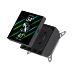Cooler Gamemax GLACIER 360 ARGB digital liquido compatible con Intel y AMD - Imagen 4