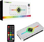 Controlador para ventiladores Gamemax V4.0 HUB WHITE con control remoto para 8 ventiladores