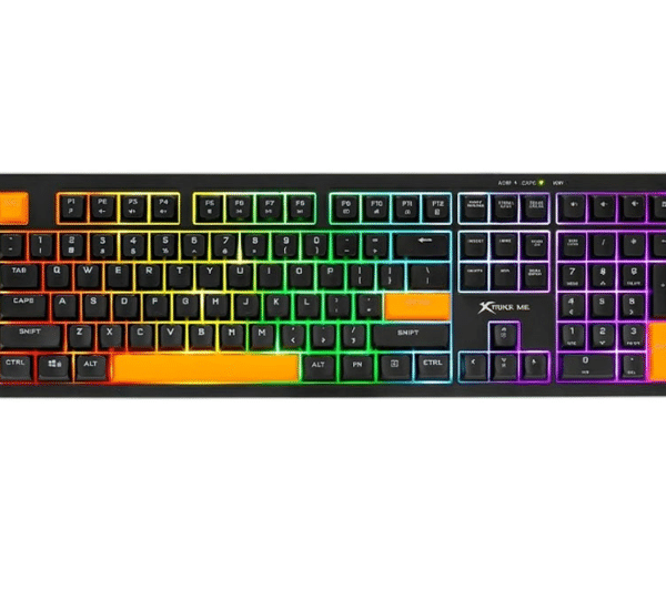 Teclado para juegos XTRIKE ME KB512 108 teclas sensación mecánica alámbrico de 1.5 metros